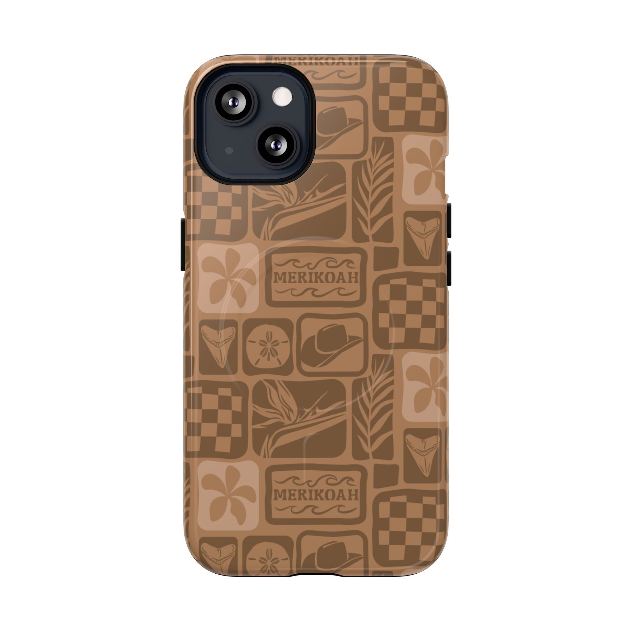Tough Magnetic Phone Case — Vintage Merikoah, Shockproof Magnetic iPhone Cover