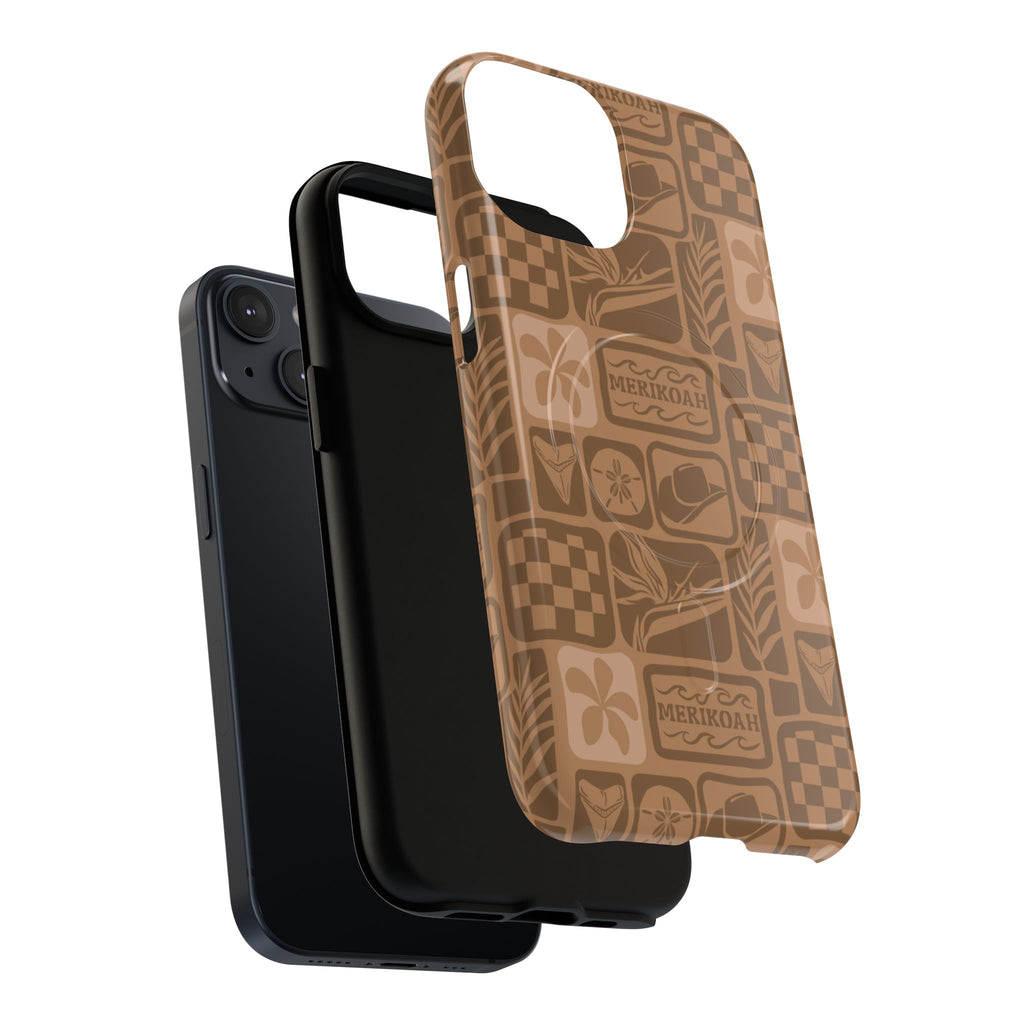 Tough Magnetic Phone Case — Vintage Merikoah, Shockproof Magnetic iPhone Cover