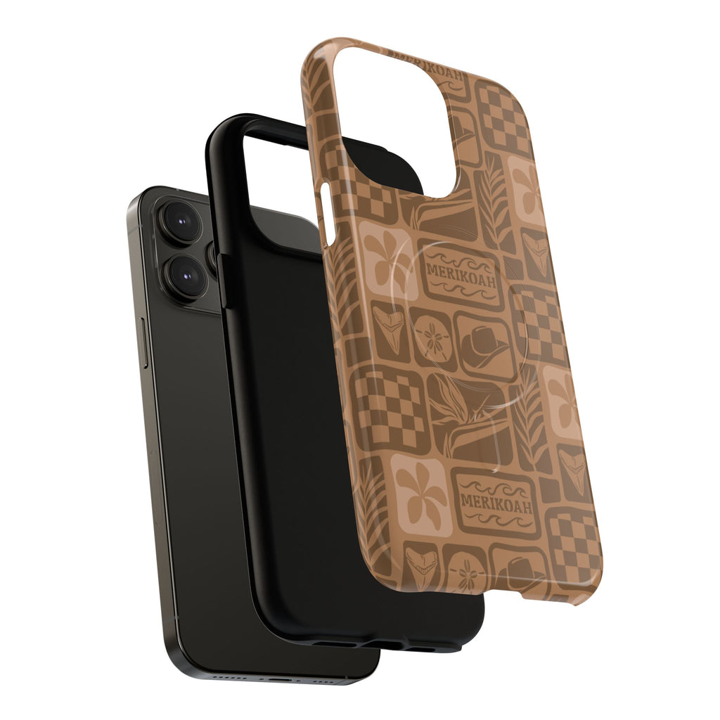 Tough Magnetic Phone Case — Vintage Merikoah, Shockproof Magnetic iPhone Cover