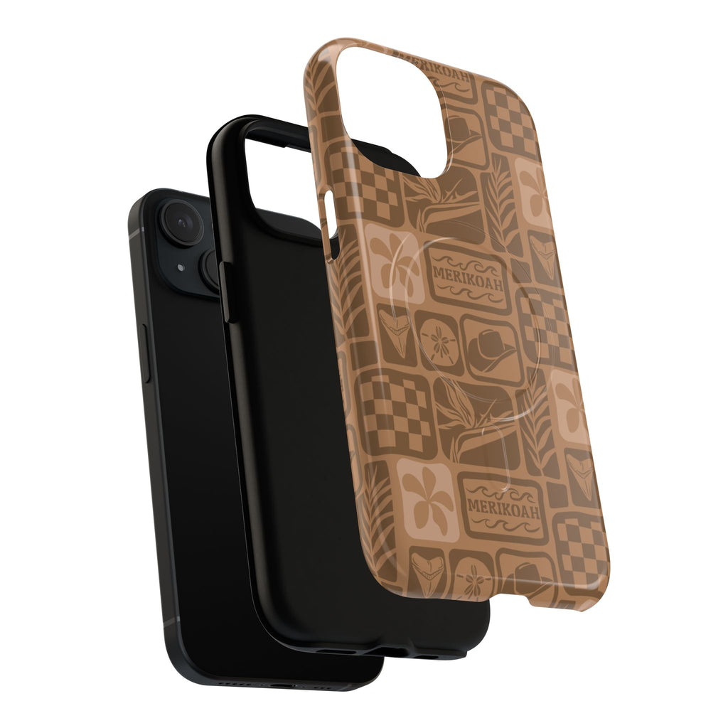 Tough Magnetic Phone Case — Vintage Merikoah, Shockproof Magnetic iPhone Cover