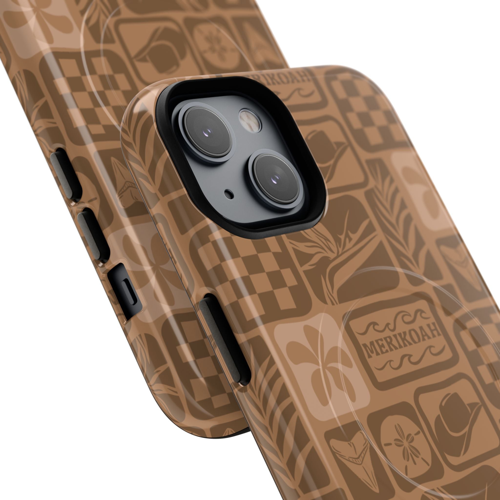 Tough Magnetic Phone Case — Vintage Merikoah, Shockproof Magnetic iPhone Cover