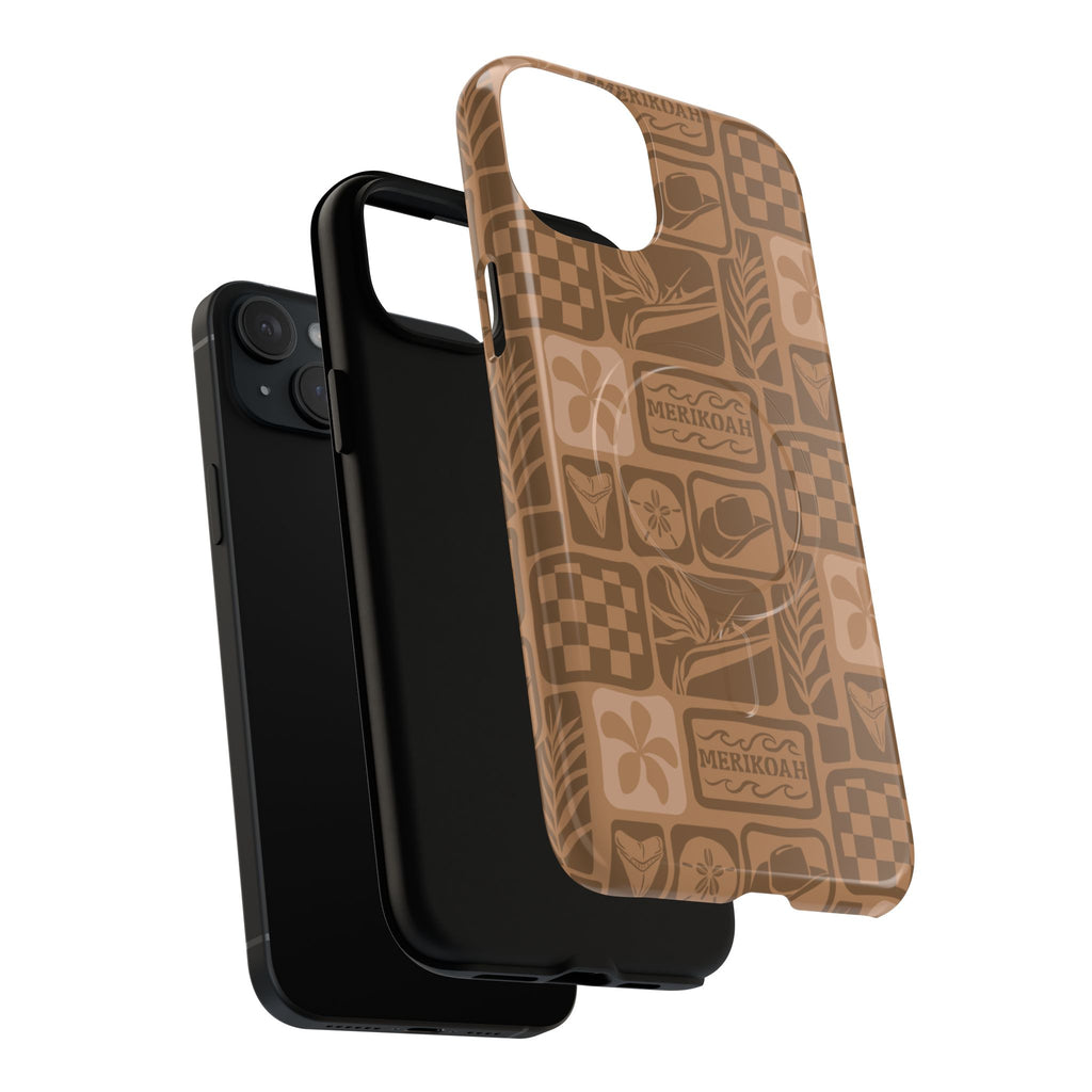 Tough Magnetic Phone Case — Vintage Merikoah, Shockproof Magnetic iPhone Cover