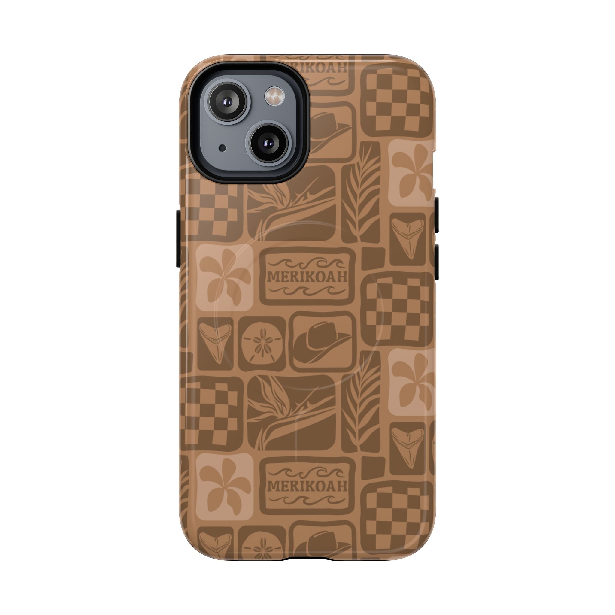 Tough Magnetic Phone Case — Vintage Merikoah, Shockproof Magnetic iPhone Cover