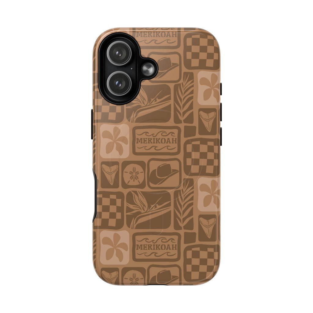 Tough Magnetic Phone Case — Vintage Merikoah, Shockproof Magnetic iPhone Cover