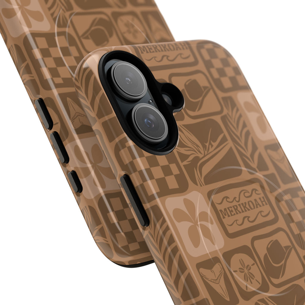 Tough Magnetic Phone Case — Vintage Merikoah, Shockproof Magnetic iPhone Cover