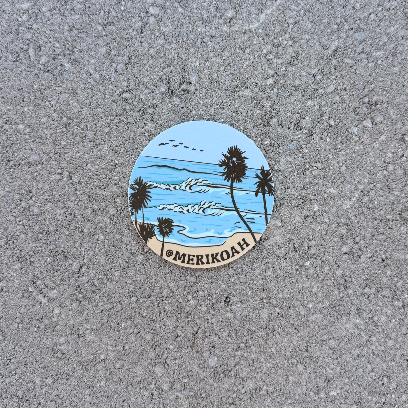 Merikoah Beach Sticker