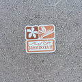 Floral Squares Sticker